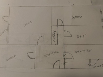 Apartament 3 camere decomandate, 66mp, zona Manastur