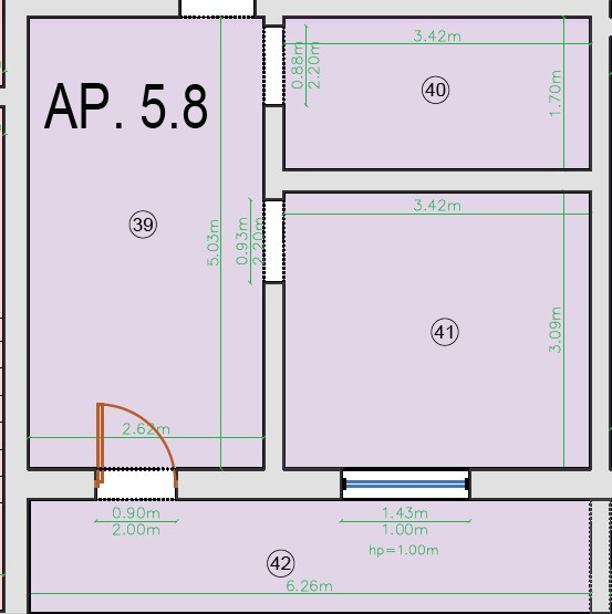 Apartament mobilat, 30mp, balcon, Manastur, Cluj 