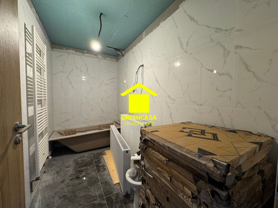 Apartament semifinisat, 46mp, terasa, Manastur, Cluj 