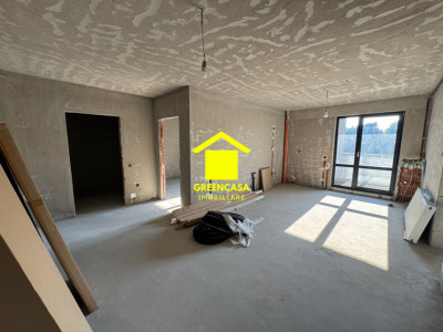 Apartament semifinisat, 3 camere, 60mp, balcon, Manastur, Cluj 