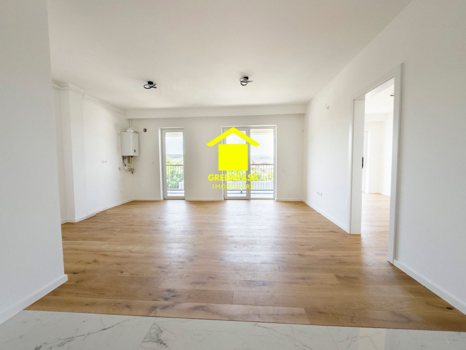 Apartament finisat cu 2 camere, 53mp, garaj, Oncos Park, Floresti