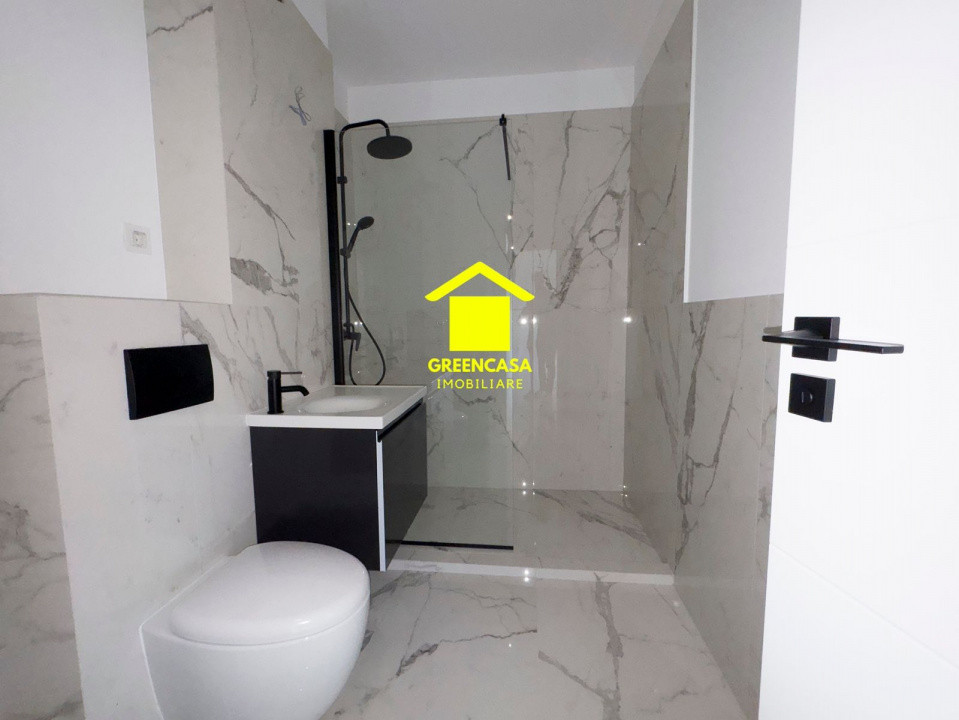 Apartament finisat cu 2 camere, 53mp, garaj, Oncos Park, Floresti