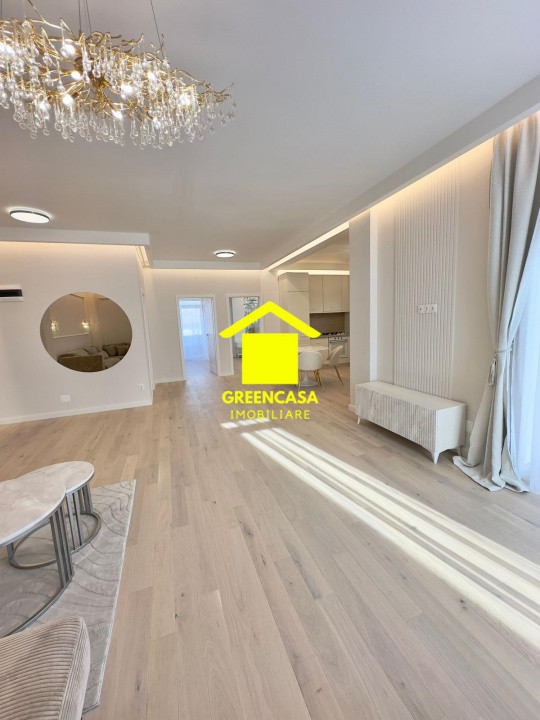 Apartament tip penthouse, 3 camere, 2 bai, 3 terase, 90mp, Floresti
