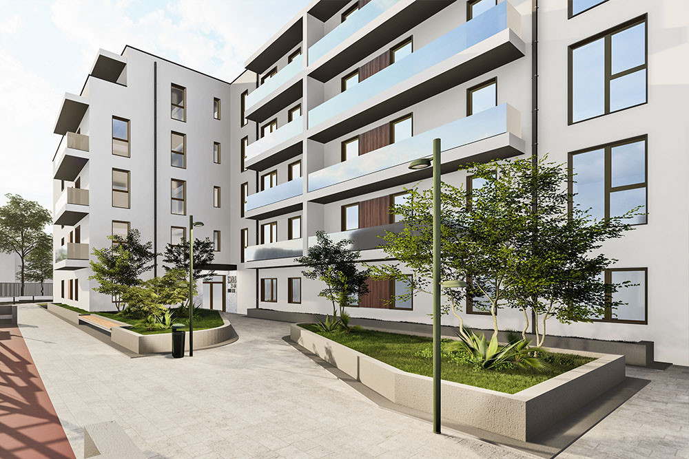 Penthouse-uri finisate in ansamblu exclusiv, SU minima 85 mp, Somesului