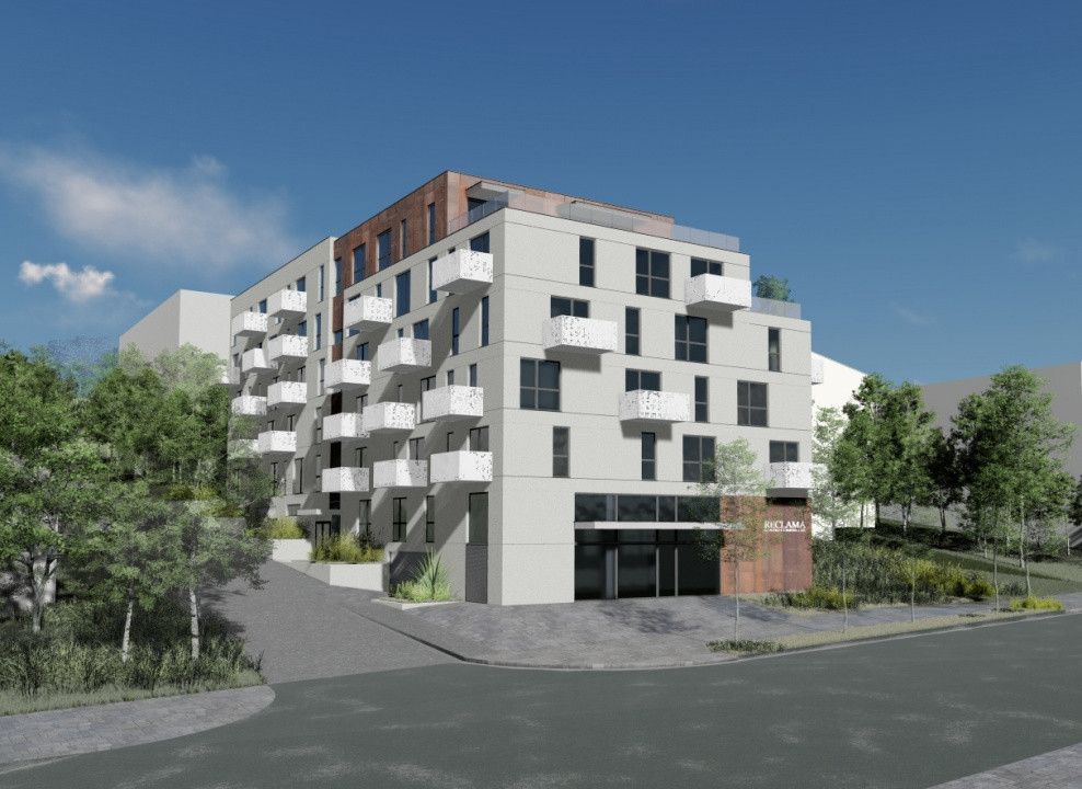 Apartament decomandat cu gradina de 115mp, 53mp, 2 camere, Frunzisului