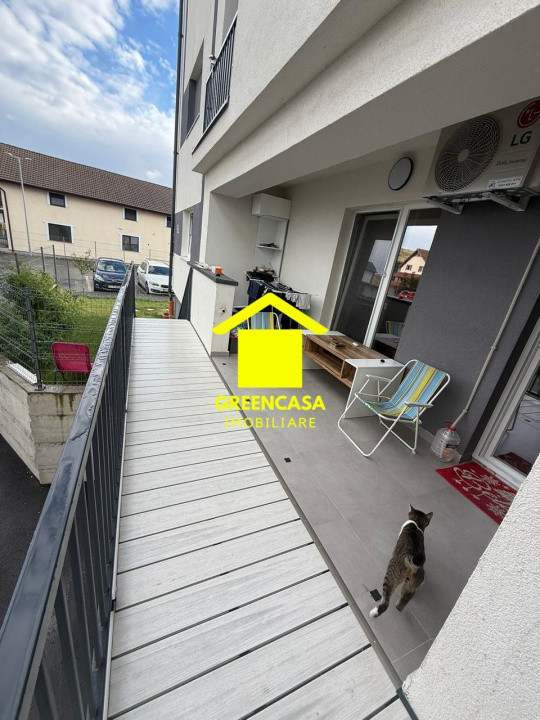 Apartament cu grădină, terasă și parcare inclusă, Apahida
