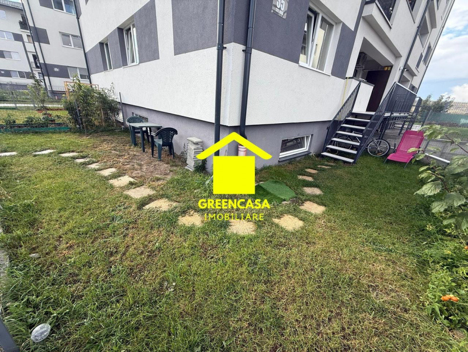 Apartament cu grădină, terasă și parcare inclusă, Apahida