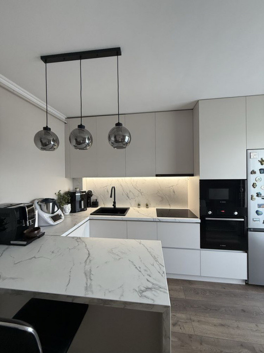 Apartament 3 camere Beta Residence, Chinteni - mobilat lux