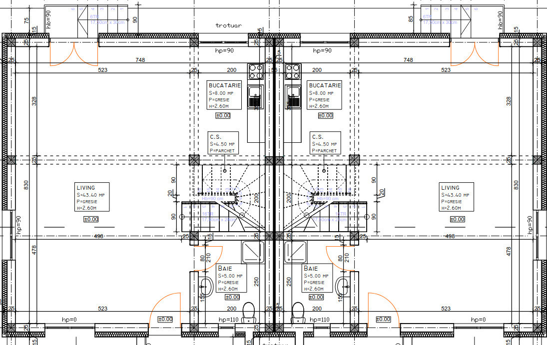 DUPLEX DE VÂNZARE – Strada Tineretului