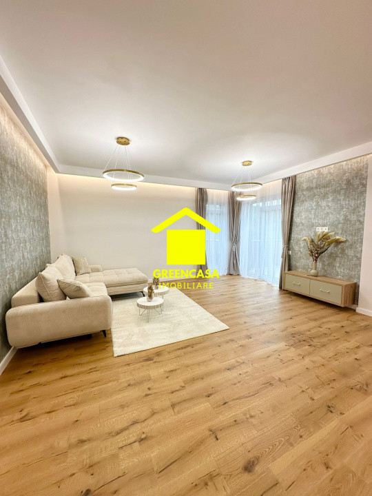 Apartament tip penthouse, 3 camere, 2 bai, 3 terase, 90mp, Floresti