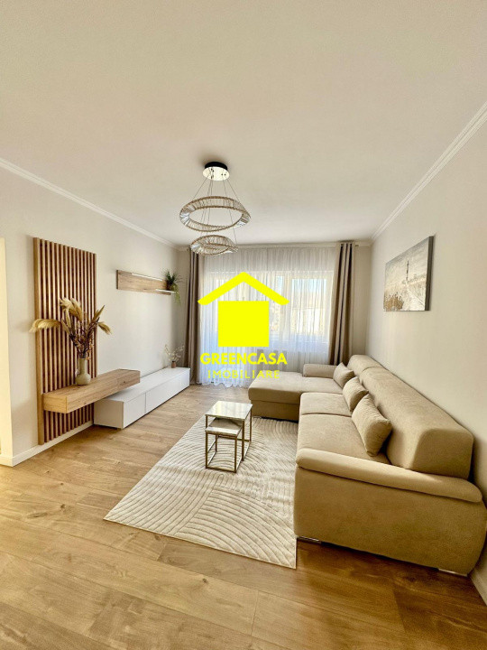 Apartament 2 camere + dressing, 55mp, balcon 5mp, zona Terra