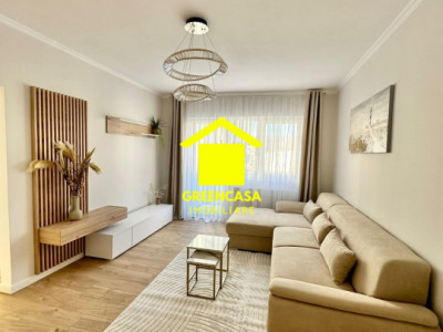 Apartament 2 camere + dressing, 55mp, balcon 5mp, zona Terra