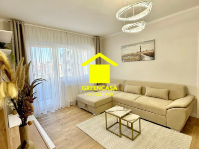 Apartament 2 camere + dressing, 55mp, balcon 5mp, zona Terra