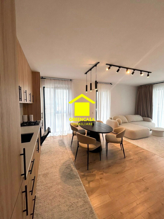 Apartament modern, 2 camere, terasa, zona Eroilor, Floresti