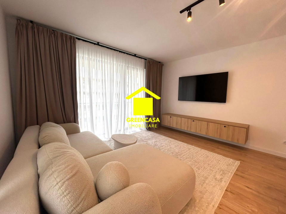 Apartament modern, 2 camere, terasa, zona Eroilor, Floresti