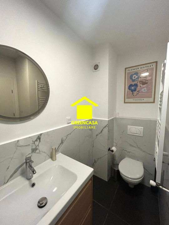 Apartament modern, 2 camere, terasa, zona Eroilor, Floresti