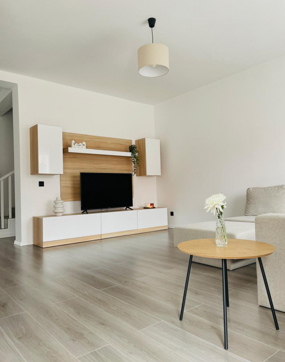 Duplex utilat mobilat, Florești, 120mp utili,250mp teren 