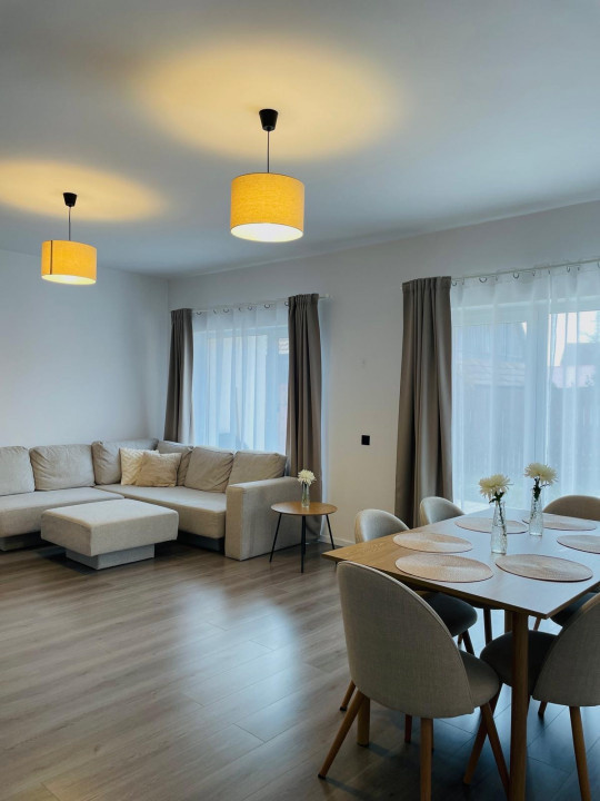 Duplex utilat mobilat, Florești, 120mp utili,250mp teren 