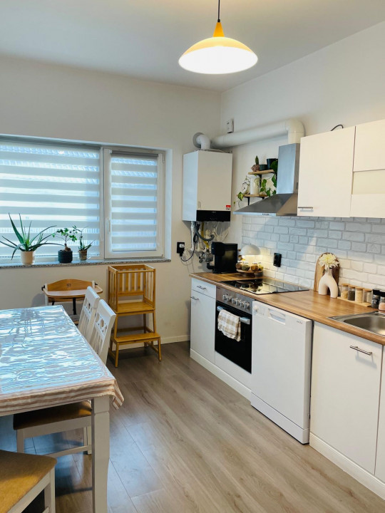 Duplex utilat mobilat, Florești, 120mp utili,250mp teren 