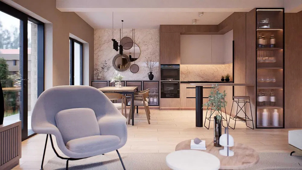 Casa cuplata, 4 camere, 120mp utili, teren liber 110mp, zona Sub Cetate