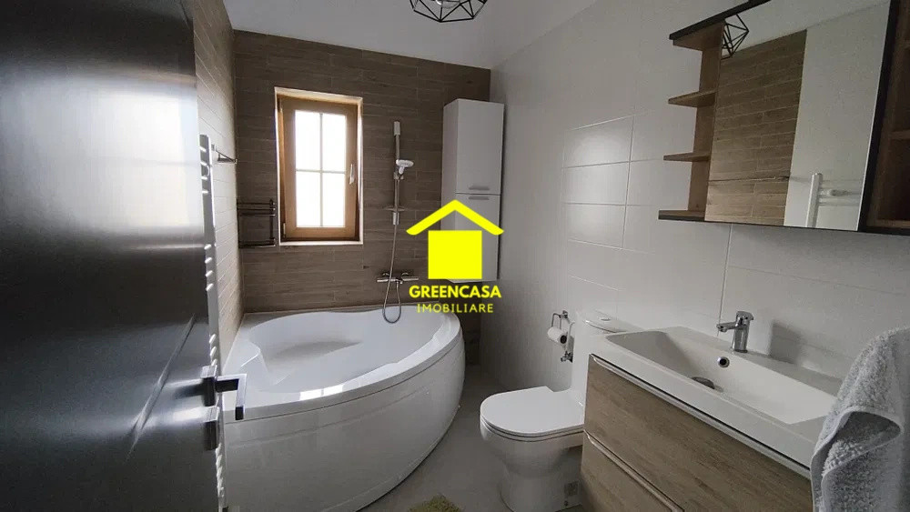 Casa individuala pe un nivel, 4 camere, teren 393mp, Gilau