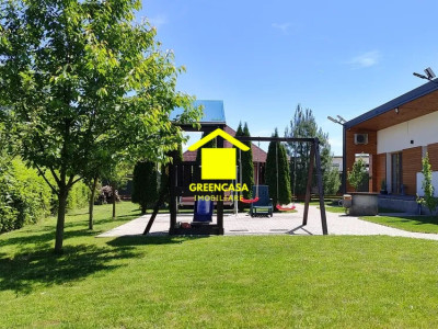 Casa individuala pe un nivel, 4 camere, teren 393mp, Gilau