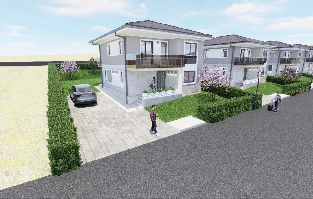 Teren 505 mp cu autorizație de construire – toate utilitățile pe parcelă!