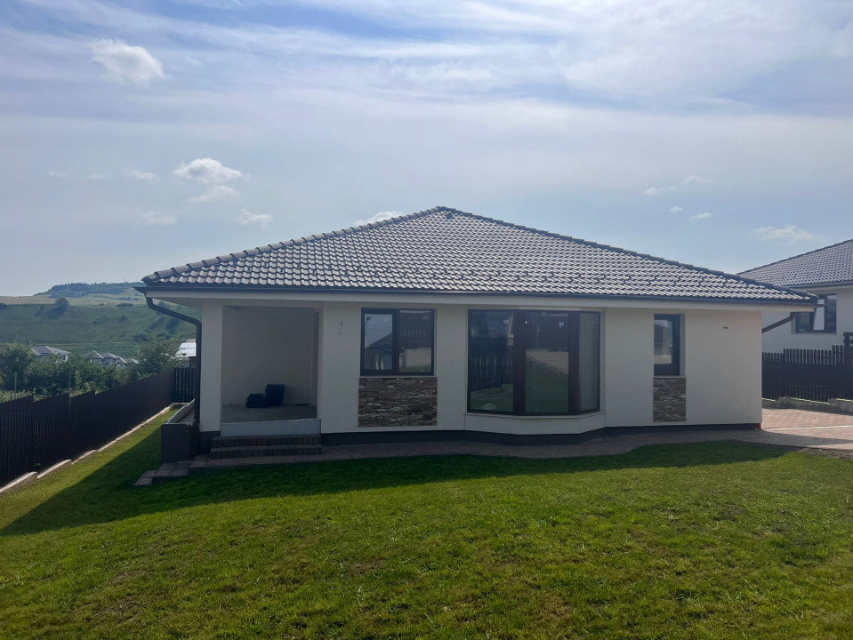 Casă nouă pe un nivel, Popești – Cluj