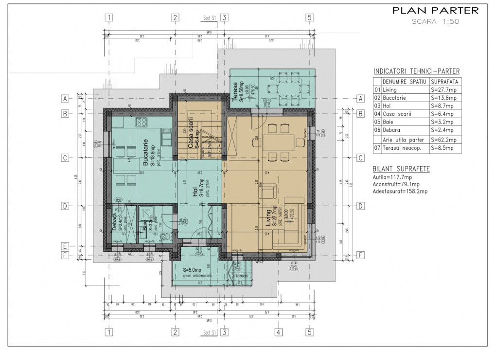 Casă individuală modernă la intrarea în Chinteni – zonă liniștită