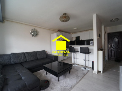 Apartament mobilat, 40mp, balcon, parcare, zona Teilor, Floresti