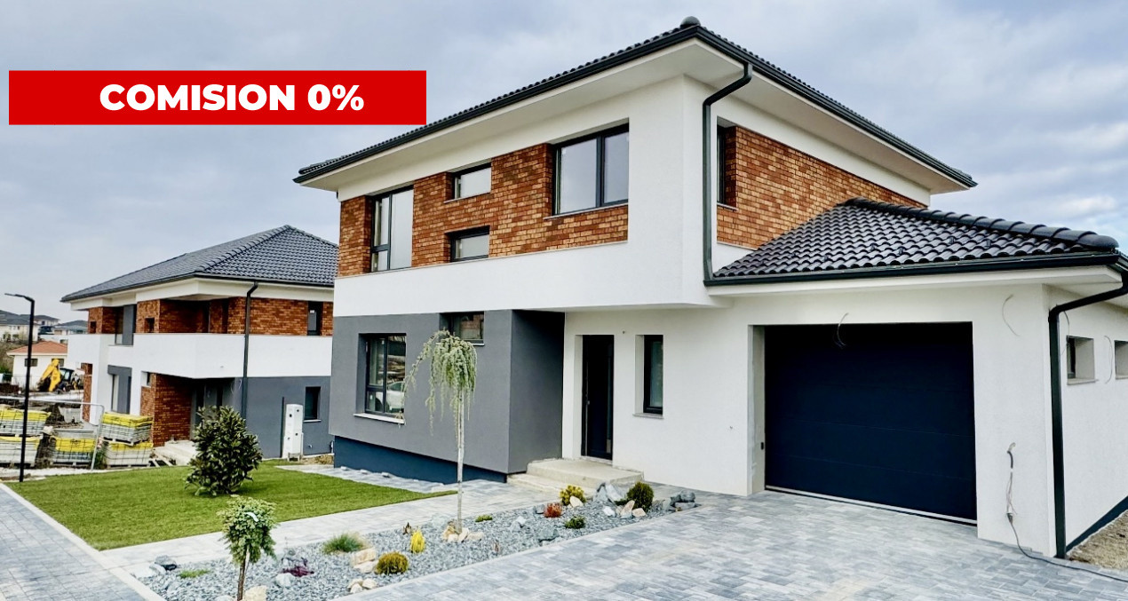 Comision 0% Ansamblu de case premium, 150mp utili, 431mp teren, Dezmir
