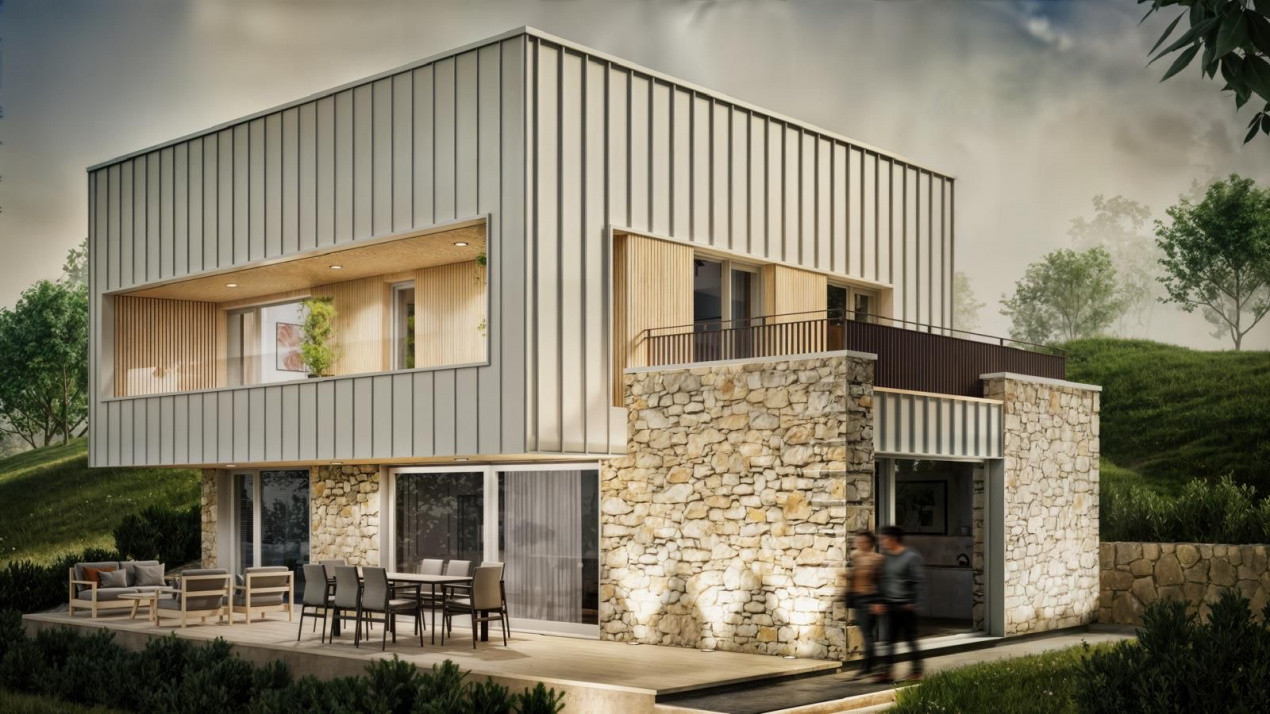 Casa individuală P+E Popești Deal – Panorama frumoasă