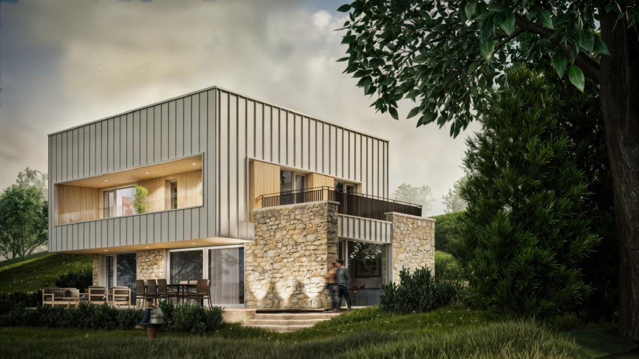 Casa individuală P+E Popești Deal – Panorama frumoasă