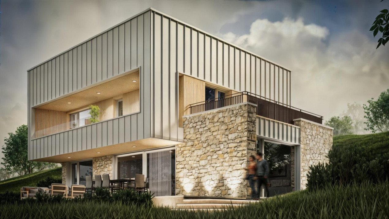 Casa individuală P+E Popești Deal – Panorama frumoasă