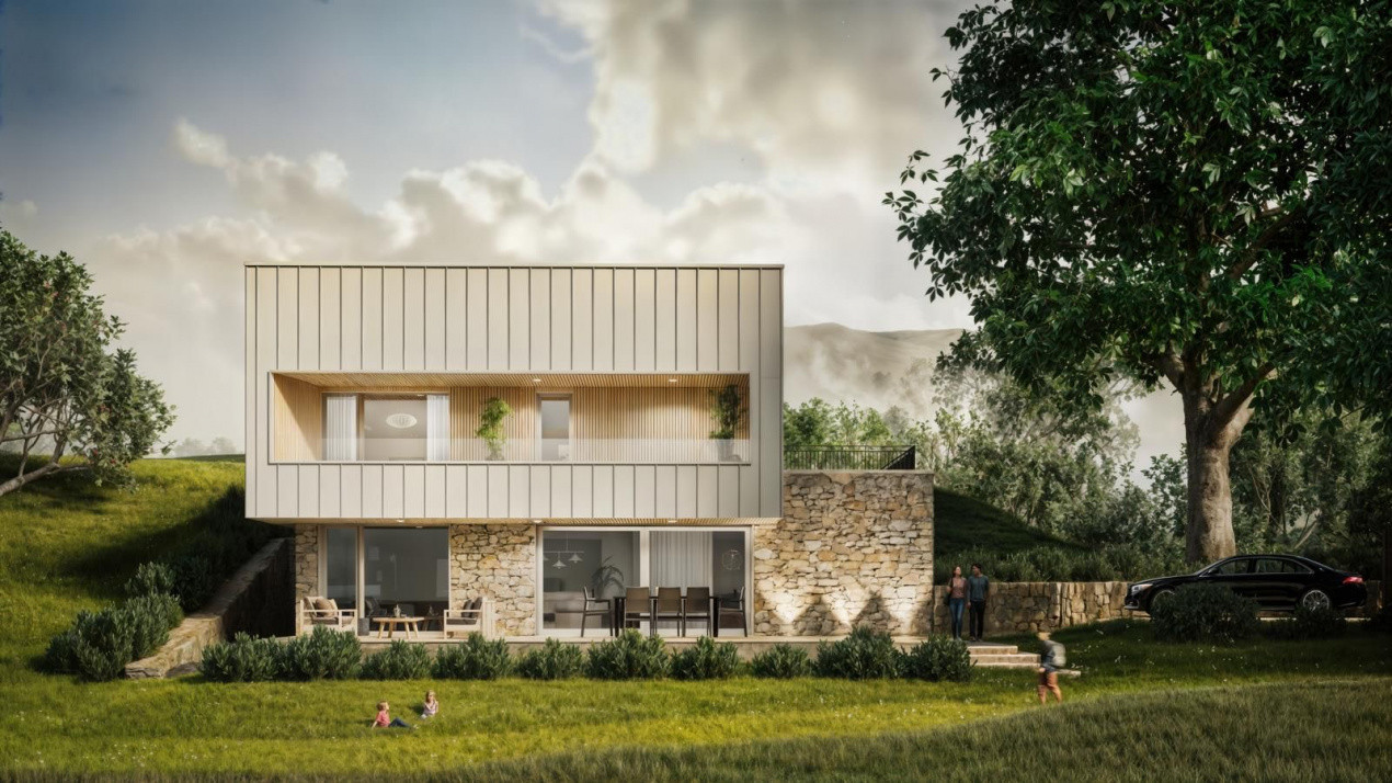 Casa individuală P+E Popești Deal – Panorama frumoasă