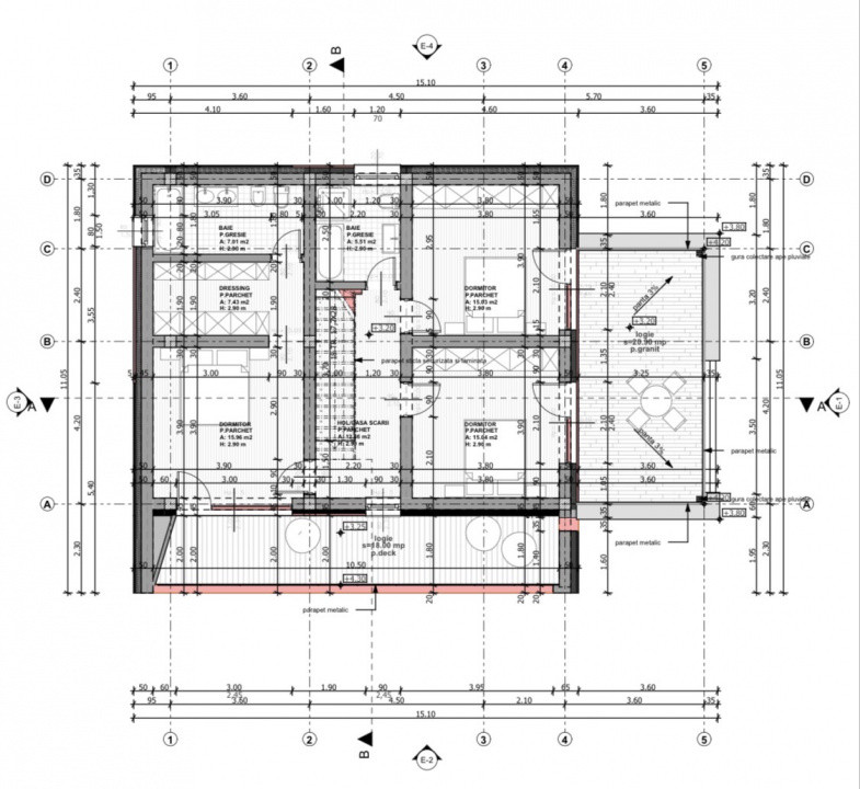 Casa individuală P+E Popești Deal – Panorama frumoasă