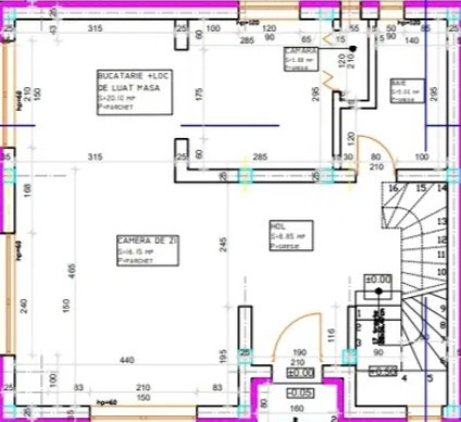 Duplex de 120mp utili, 210mp teren! zona AVRAM IANCU