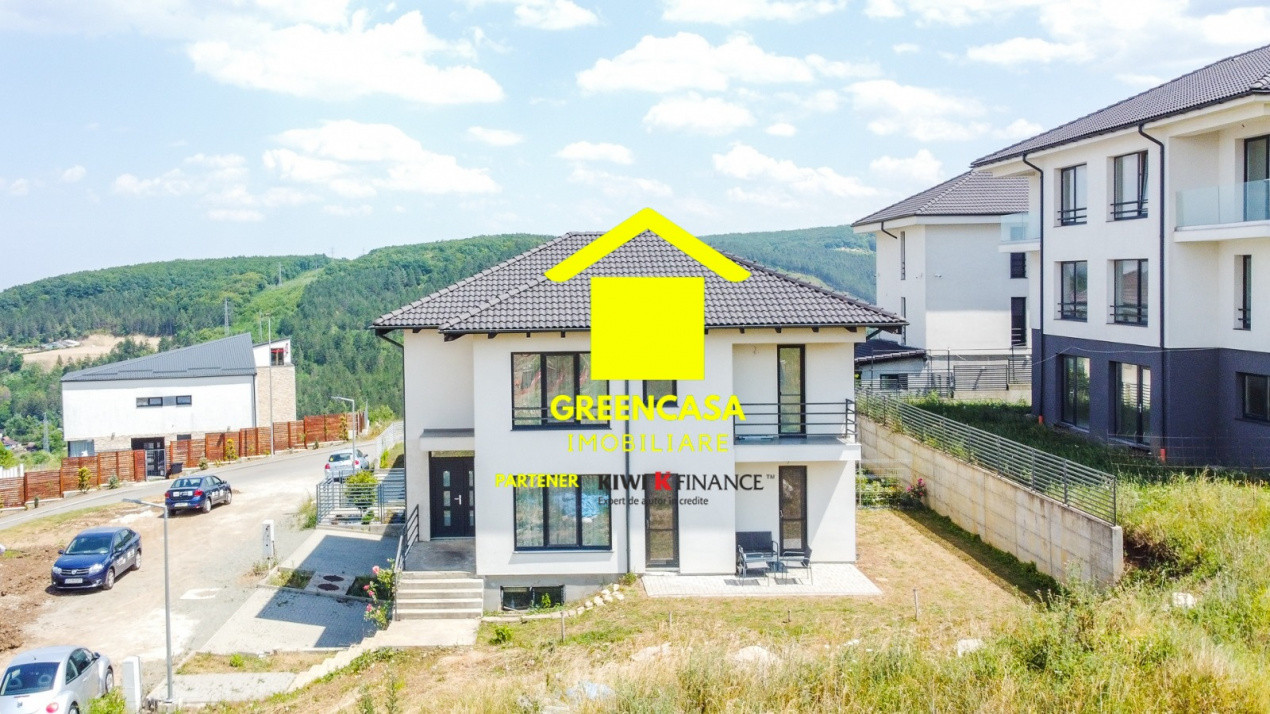 Duplex mobilat, 4 camere, garaj, 119mp utili, 224mp teren, zona Vivo