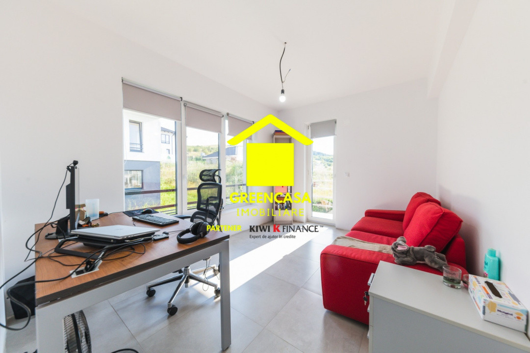 Duplex mobilat, 4 camere, garaj, 119mp utili, 224mp teren, zona Vivo