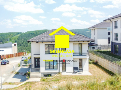 Duplex mobilat, 4 camere, garaj, 119mp utili, 224mp teren, zona Vivo