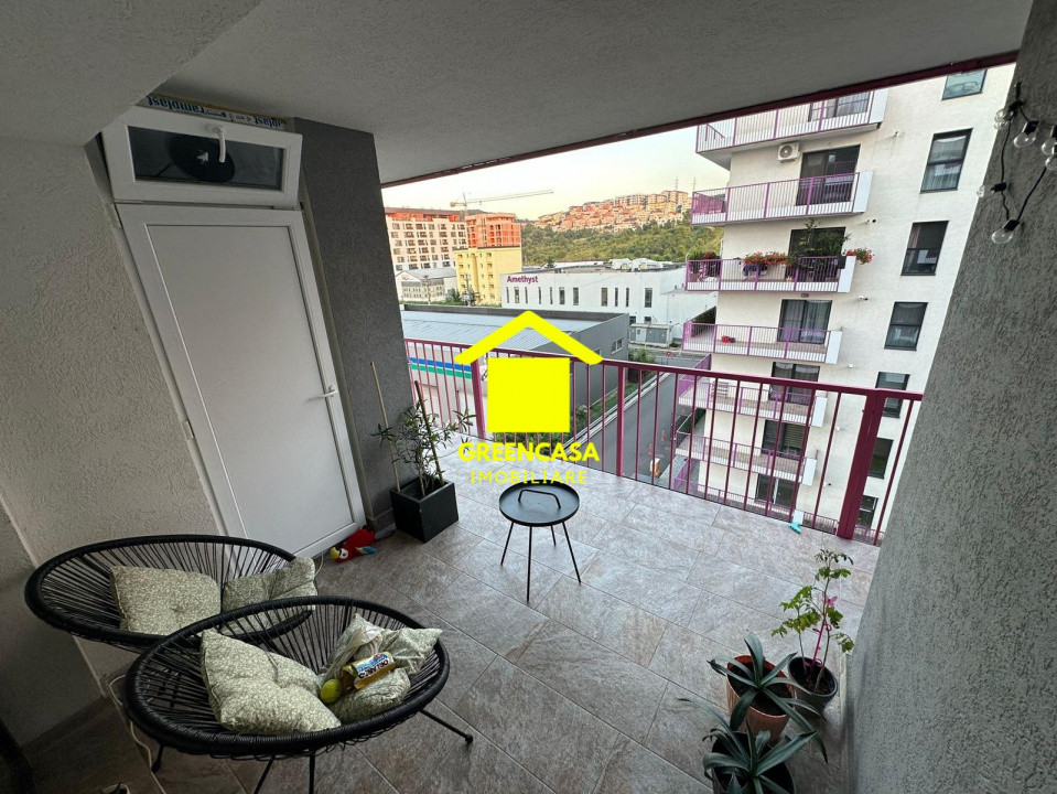 Apartament 3 camere, 74mp, 26mp terasa, parcare subterana, zona Vivo
