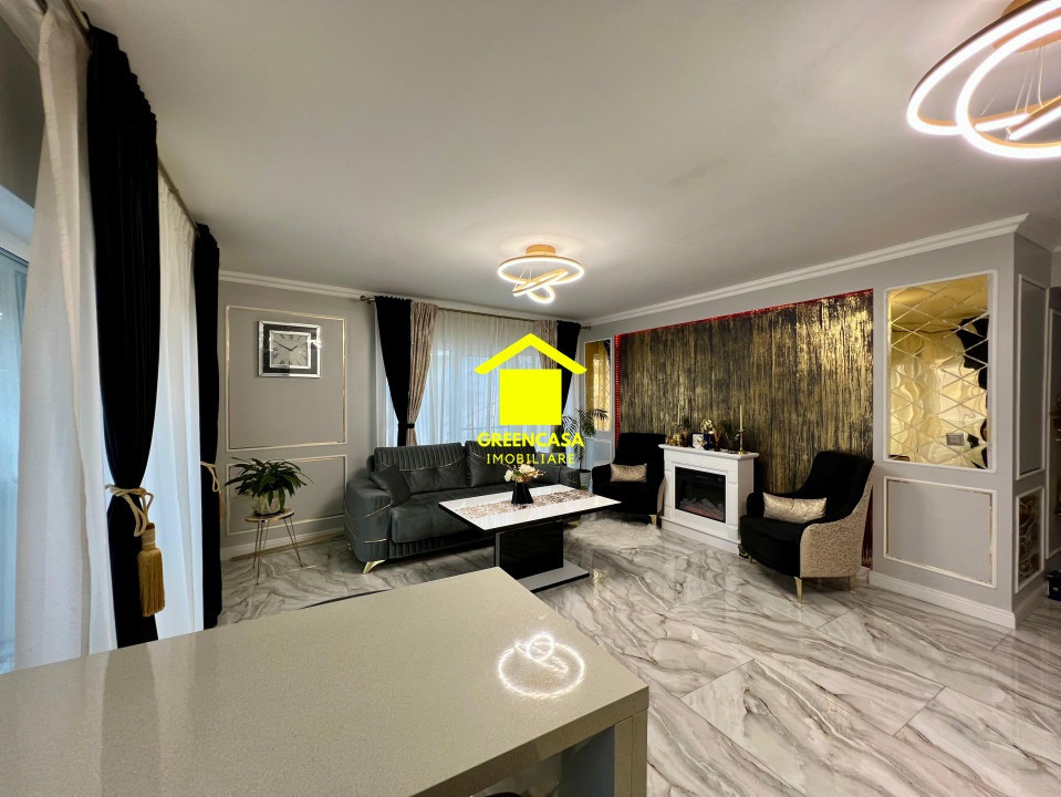 Apartament 3 camere, 2 bai, 75mp, parcare subterana, zona Dambu Rotund