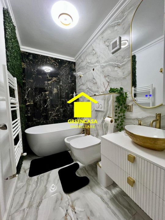 Apartament 3 camere, 2 bai, 75mp, parcare subterana, zona Dambu Rotund