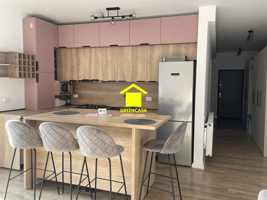 Apartament 2 camere, terasa+gradina 100mp, zona Cetatii, Floresti