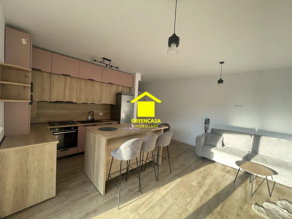 Apartament 2 camere, terasa+gradina 100mp, zona Cetatii, Floresti