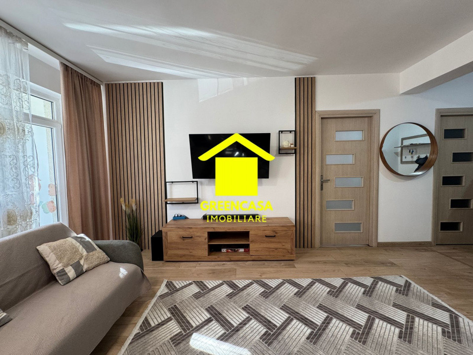 Apartament 2 camere, 55mp, balcon, parcare subterana, zona Terra, Floresti