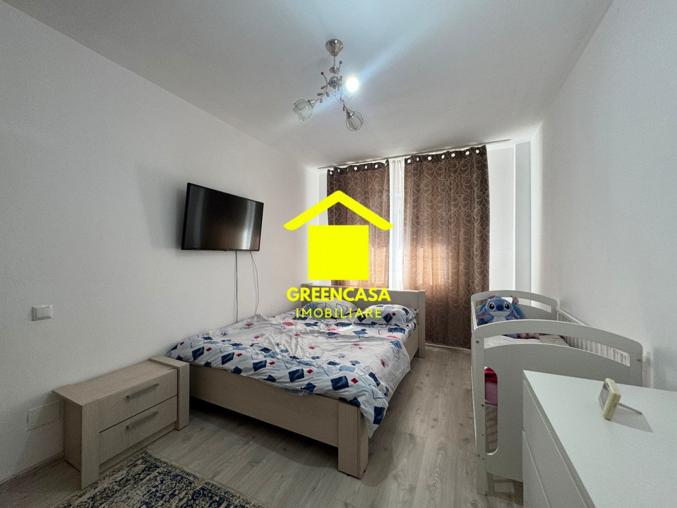 Apartament 2 camere, 55mp, balcon, parcare subterana, zona Terra, Floresti