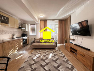 Apartament 2 camere, 55mp, balcon, parcare subterana, zona Terra, Floresti