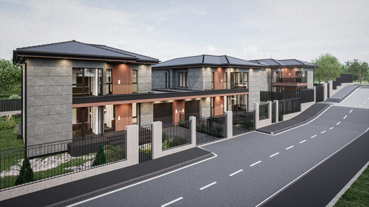 Case Individuale Cuplate doar prin Garaj – Arhitectură Exclusivistă 