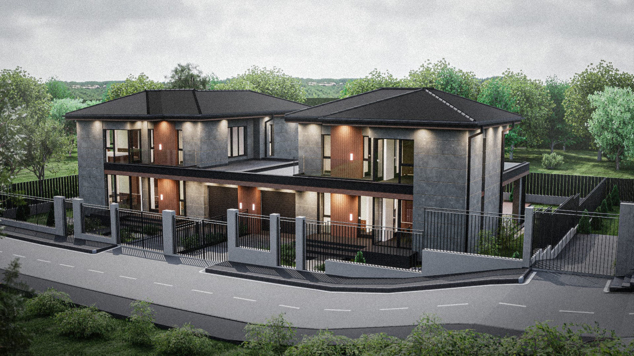 Case Individuale Cuplate doar prin Garaj – Arhitectură Exclusivistă 